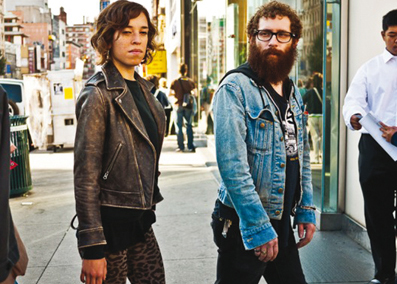 Le et dell'hipster